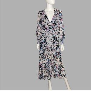 Bar III Floral V-Neck Maxi Dress